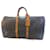 Louis Vuitton keepall 55 Monogram Brown Leather  ref.635521