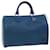 Louis Vuitton Epi Speedy 30 Hand Bag Blue L230 LV Auth 31302 Leather  ref.635540