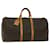 Louis Vuitton Monogram Keepall 55 Boston Bag M41424 LV Auth 31317 Cloth  ref.635543