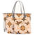 LOUIS VUITTON Monogram Giant Neverfull MM Tote Bag Caramel M56584 Auth LV 24446A Toile  ref.635797