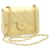 CHANEL Matelasse Chain Flap Shoulder Bag Leather Gold CC Auth 25305a Golden  ref.635823