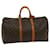 Louis Vuitton Monogram Keepall 50 Boston Bag M41426 LV Auth yk4184 Cloth  ref.635901
