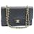 Matelasse clásico de CHANEL 25 Bolso De Hombro Con Solapa De Cadena Piel De Cordero Negro Auth 29001EN Dorado Cuero  ref.635959