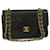 CHANEL Classic Matelasse 23 Chain Flap Shoulder Bag Lamb Skin Black Auth lt374a Golden Leather  ref.636110