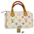 LOUIS VUITTON Mini borsa a mano Speedy multicolore con monogramma Bianco M92645 Aut992  ref.636158