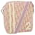Christian Dior Trotter Canvas Umhängetasche Pink Auth rd2419  ref.636174