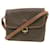Céline CELINE Macadam Canvas Shoulder Bag PVC Leather Brown Auth jk094  ref.636337