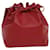 Bolsa de ombro LOUIS VUITTON Epi Petit Noe vermelha M44107 LV Auth jk1340 Vermelho Couro  ref.636397