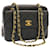 CHANEL Lamb Skin Matelasse Chain Shoulder Bag Black Gold CC Auth 26128a Golden  ref.636410