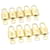 Louis Vuitton padlock 10Set Gold Tone LV Auth 28371 Metal  ref.636479