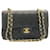 CHANEL Classic Matelasse 23 Chain Flap Shoulder Bag Lamb Skin Black Auth 28634a Golden Leather  ref.636498