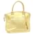 LOUIS VUITTON Suhari Lockit PM Hand Bag Leather Gold M91889 LV Auth 28662a Golden  ref.636502