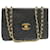 CHANEL Deca Matelasse Turn Lock Chain Shoulder Bag Lamb Skin Black CC ar5950a Golden Leather  ref.636522