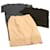Céline CELINE Skirt Dress Short-Sleeved T-Shirt 3Set Auth ar6278 Black  ref.636531
