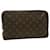 Louis Vuitton Monogram Trousse Toilette 28 Clutch Bag M47522 LV Auth hs1010 Cloth  ref.636577