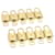 Lucchetto Louis Vuitton 10imposta Gold Tone LV Auth hs702 Metallo  ref.636600