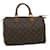 Louis Vuitton Monogram Speedy 30 Bolsa de mão M41526 LV Auth th2892 Lona  ref.636636