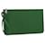 LOUIS VUITTON Epi Neverfull MM Accessory Pouch Green FO4133 LV Auth 31106 Leather  ref.636828