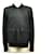 Hermès NEW HERMES JACKET L 50 LAMB LEATHER AND BLACK CASHMERE BLACK COAT  ref.636877