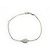 NUEVA PULSERA DJULA DROP DE ORO BLANCO 18JOYA PULSERA K & DIAMANTE ORO BLANCO