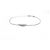 NUEVA PULSERA DJULA DROP DE ORO BLANCO 18JOYA PULSERA K & DIAMANTE ORO BLANCO - vista 2