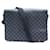 BESACE MESSENGER BAG LOUIS VUITTON NEW DISTRICT CANVAS DAMIER GRAPHITE BAG Grey Cloth  ref.636907