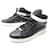 Christian Dior CHAUSSURES DIOR HOMME BASKETS MONTANTES 39 IT 40.5 FR HIGH TOP SNEAKERS Cuir Noir  ref.636926