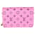 Louis Vuitton Pink Puffy Lambskin Pochette Coussin  Leather  ref.637009