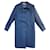 Autre Marque manteau vintage t 44 Polyester Bleu  ref.637024