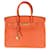 Hermès Birkin Hermes Naranja Togo 35 GHW Cuero  ref.637038