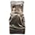Dolce & Gabbana Dolce und Gabbana Bustier-Kleid im silbernen Kleid Metallisch Leder  ref.637201