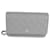 Wallet On Chain Portafoglio caviale trapuntato grigio Chanel su catena Pelle  ref.637219