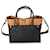 Louis Vuitton Monogram Canvas & Black Calfskin On My Side Pm Tote  Leather Pony-style calfskin  ref.637254