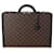 Louis Vuitton Monogramm-Makassar-Präsidenten-Aktentasche Braun Leder  ref.637275