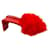 Balenciaga Mules Red Leather Satin  ref.637404