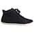 Marc Jacobs Skim Kicks Hi-top Sneakers in Black Canvas Cloth  ref.637451