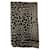 Sciarpa Yves Saint Laurent con stampa leopardata e frange in seta animalier  ref.637491
