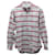 Thom Browne Camisa xadrez em algodão vermelho  ref.637527