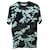 Sandro Paris Camouflage T-shirt in Blue Cotton  ref.637530
