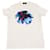 Dsquared2 Camiseta com estampa floral de hibisco em algodão branco  ref.637562