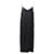 Ganni Thin Strap Dress in Black Viscose Cellulose fibre  ref.637621