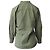 Chaqueta cruzada Rachel Comey Hugh de algodón verde - vista 2
