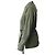 Chaqueta cruzada Rachel Comey Hugh de algodón verde - vista 9