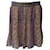Ganni Leopard Print Pleated Crepe Skirt in Multicolor Polyester Multiple colors  ref.637735