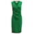 Diane Von Furstenberg Vestido com decote em V e viscose verde Fibra de celulose  ref.637751
