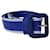 Prada Striped Belt in Blue Plastic  ref.637781