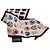Timeless Sciarpa a fascia in twilly reversibile con cuore di Chanel in seta multicolor - vista 4
