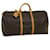 Louis Vuitton Keepall 60 Brown Cloth  ref.637785