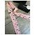 Cambon Cuori rosa a fascia in twilly Chanel - vista 2