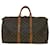 Louis Vuitton Keepall 50 Brown Cloth  ref.638245